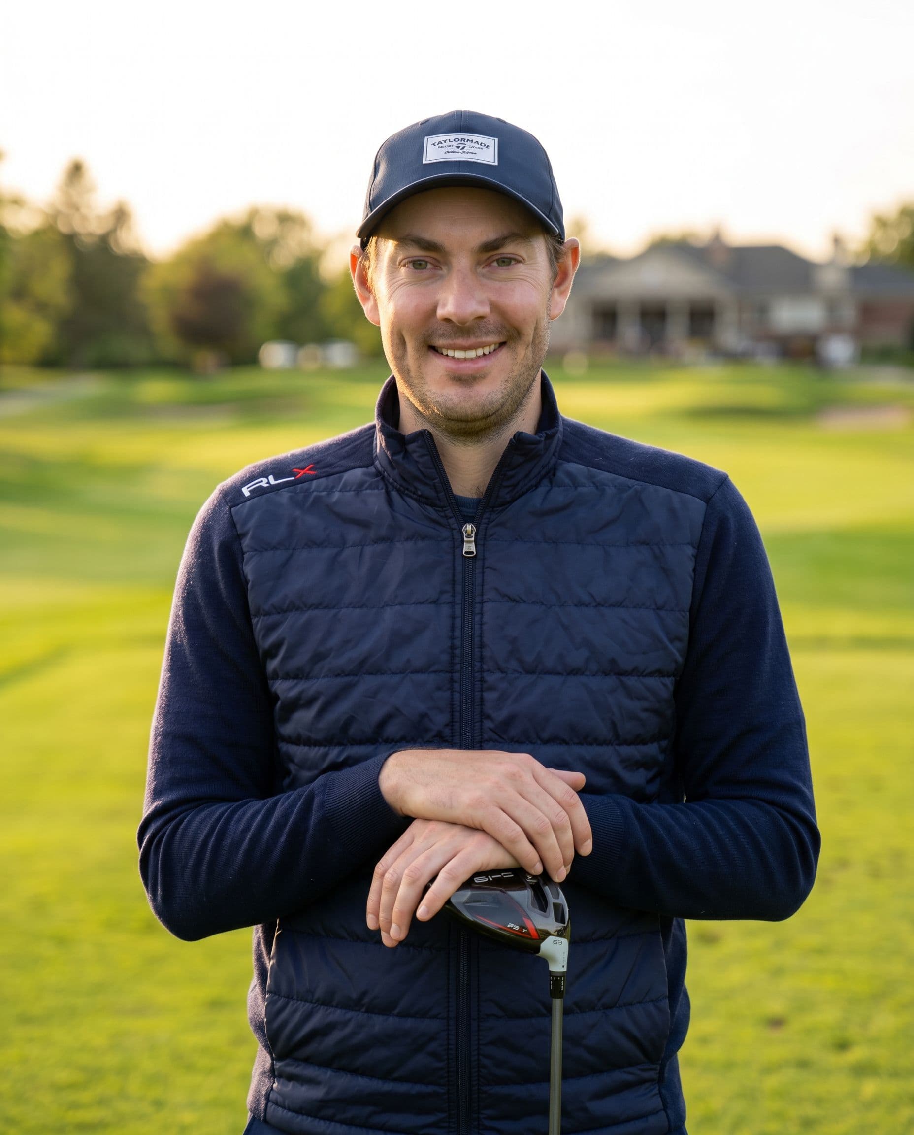 Steven Lecuyer on the golf course